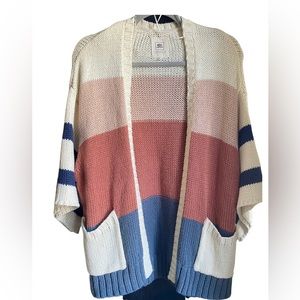 Rip Curl - Knitted Wide Short Sleeve Cardigan